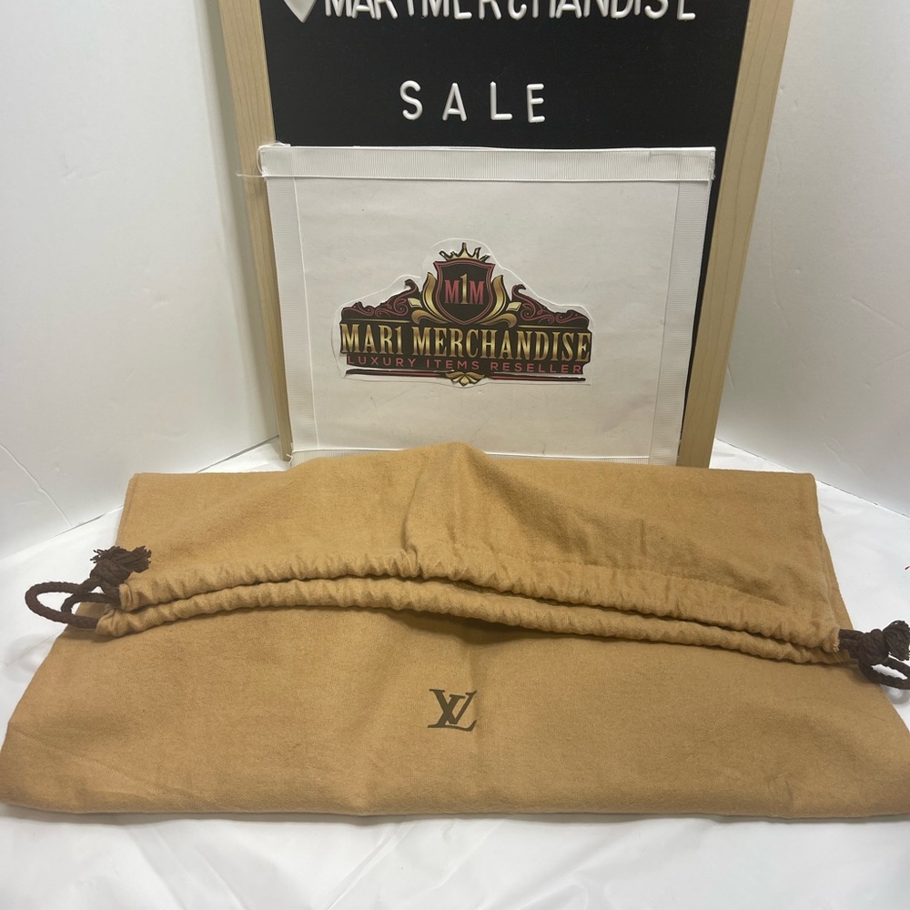 Louis Vuitton Tan Dust Bag